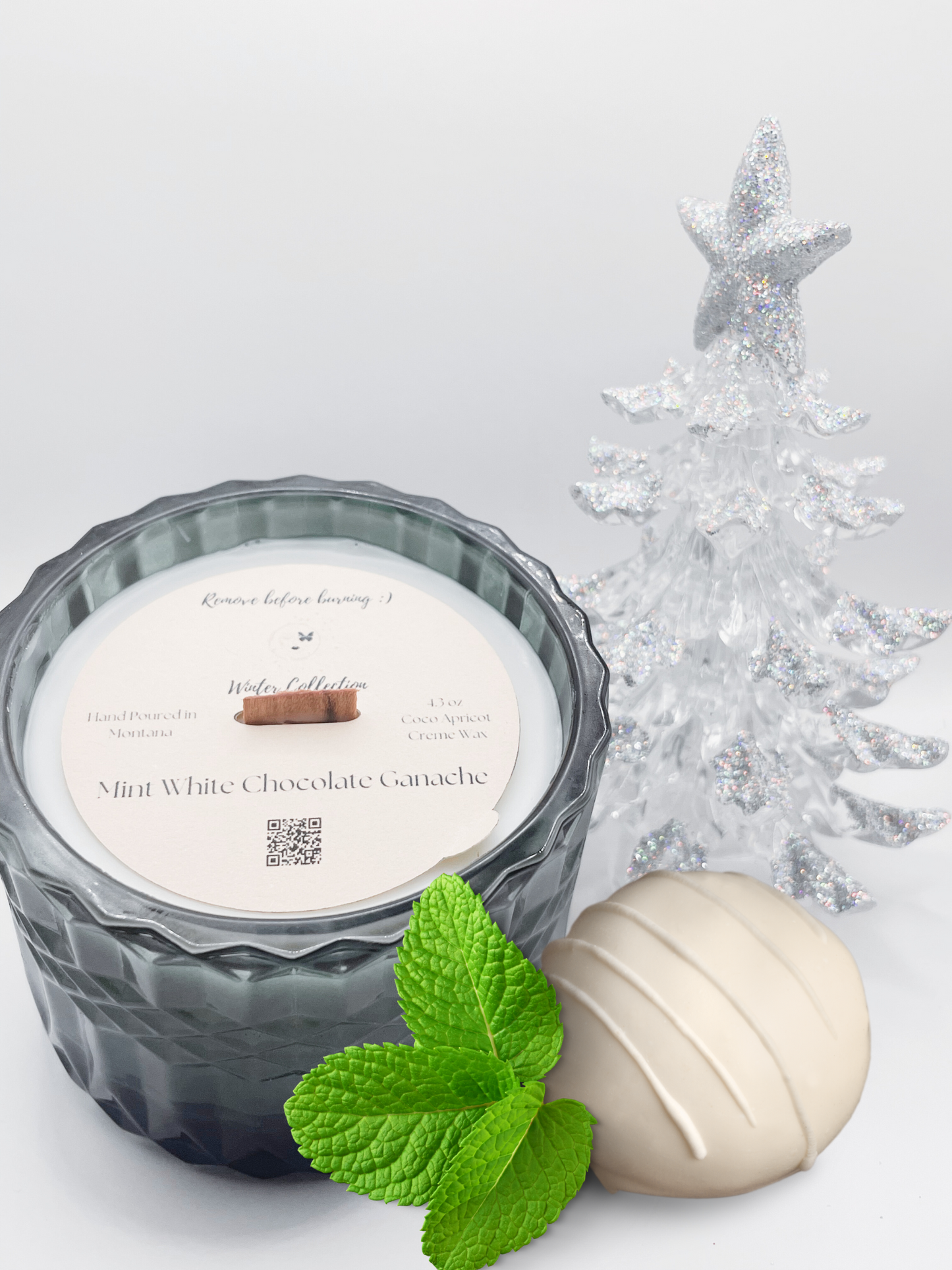 Mint White Chocolate Ganache